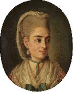 Per Krafft the Elder Portrait of an unknown lady oil painting artist